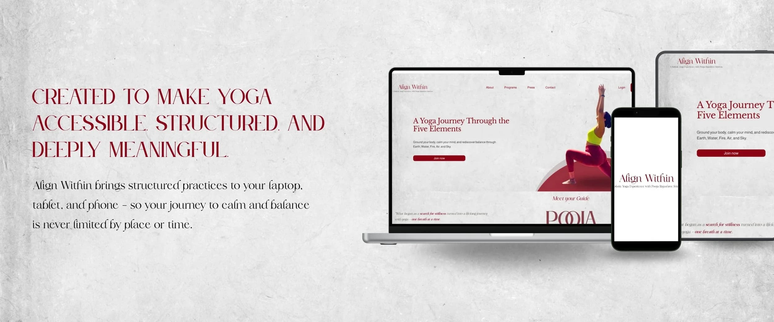 Created to make yoga accessible